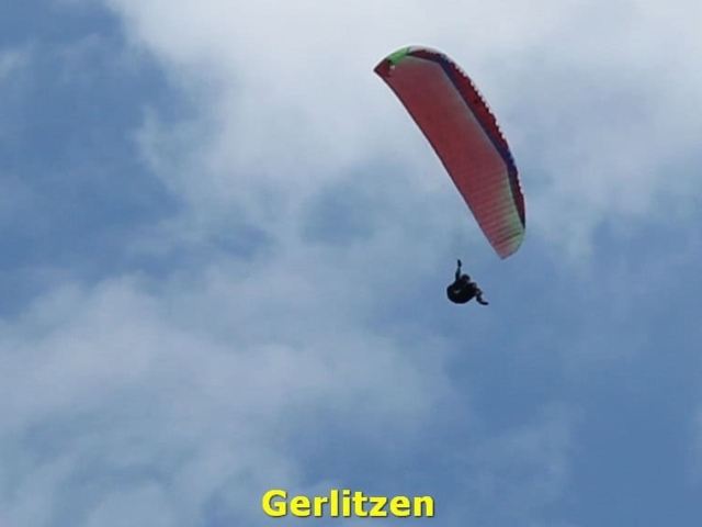 paragliden gerlitzen karinthie oostenrijk 